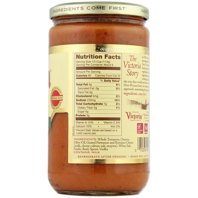 Victoria Vodka Sauce (24 oz) from ShopRite Instacart