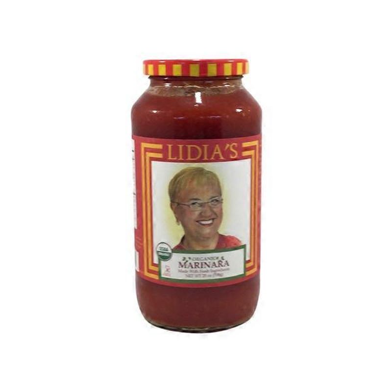 Lidia's Organic Marinara Sauce (25 fl oz) Instacart