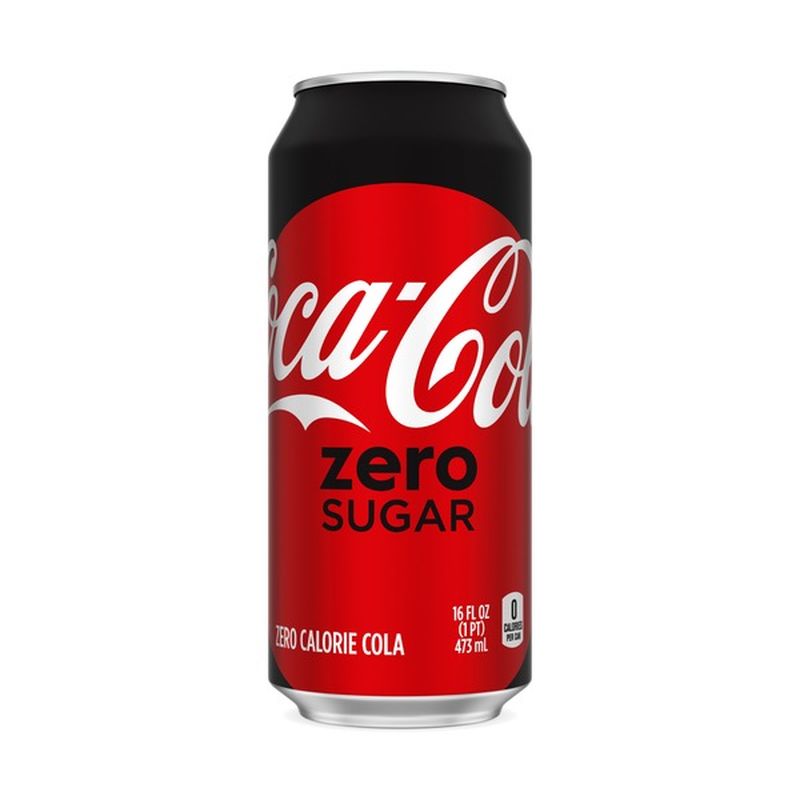 Coca-Cola Zero Sugar Diet Soda Soft Drink (16 oz) from Walmart - Instacart