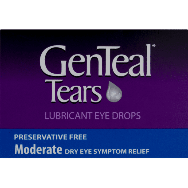 GenTeal Lubricant Eye Drops, Preservative Free, Liquid (0.9 ml) Instacart