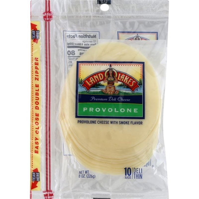 Land O' Lakes Cheese, Provolone, Deli Thin (10 each) Instacart