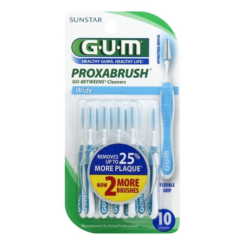 GUM The Wide interdental cleaner has an easygrip