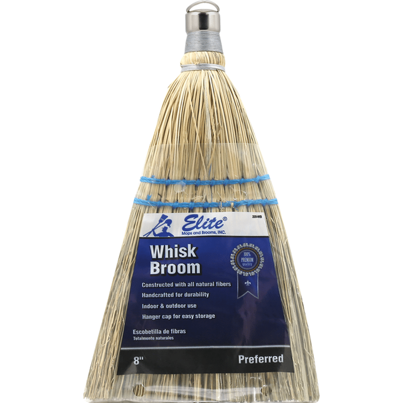 Elite Whisk Broom, Preferred, 8 Inches (1 each) Instacart