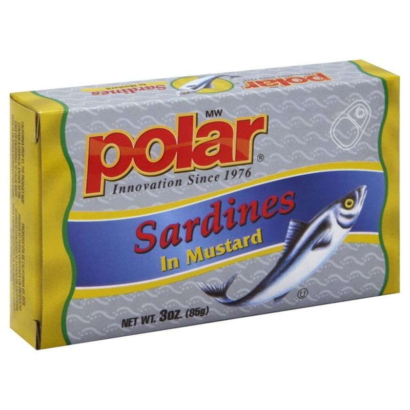 Polar Sardines, in Mustard (3 oz) Instacart