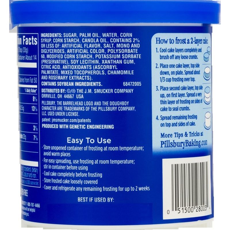 Pillsbury Frosting, White (16 oz) from Lucky Supermarkets Instacart