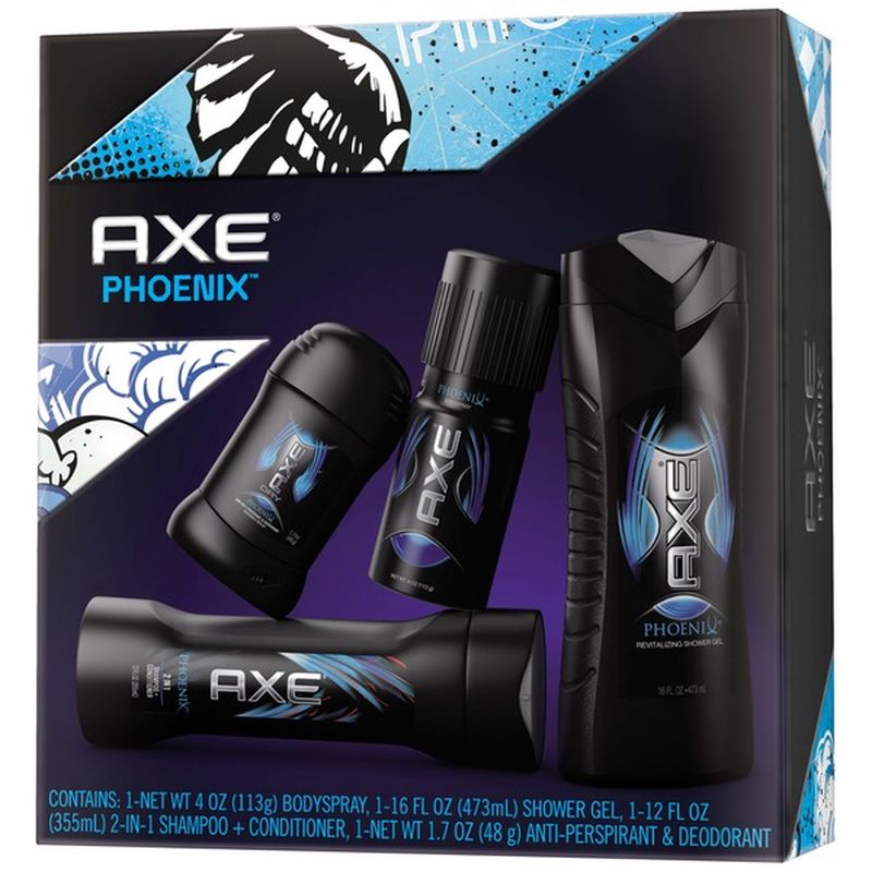 Axe Phoenix Bodyspray/Shower Gel/2 in 1 Shampoo + Conditioner/Anti