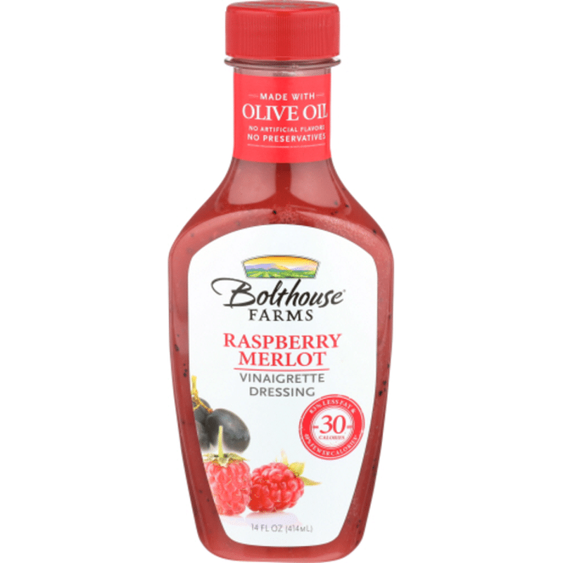Bolthouse Farms Vinaigrette Dressing, Raspberry Merlot (14 oz) Instacart