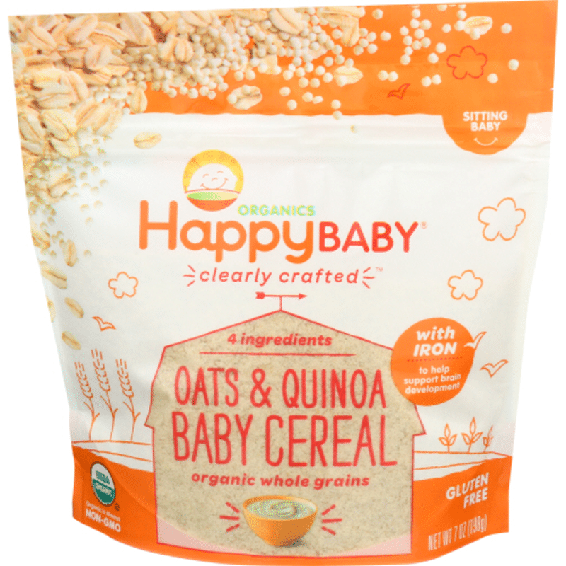 Happy Baby Oats & Quinoa (7 oz) Instacart