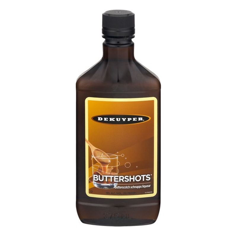 Dekuyper Buttershots Butterscotch Schnapps Liqueur 375 Ml Instacart