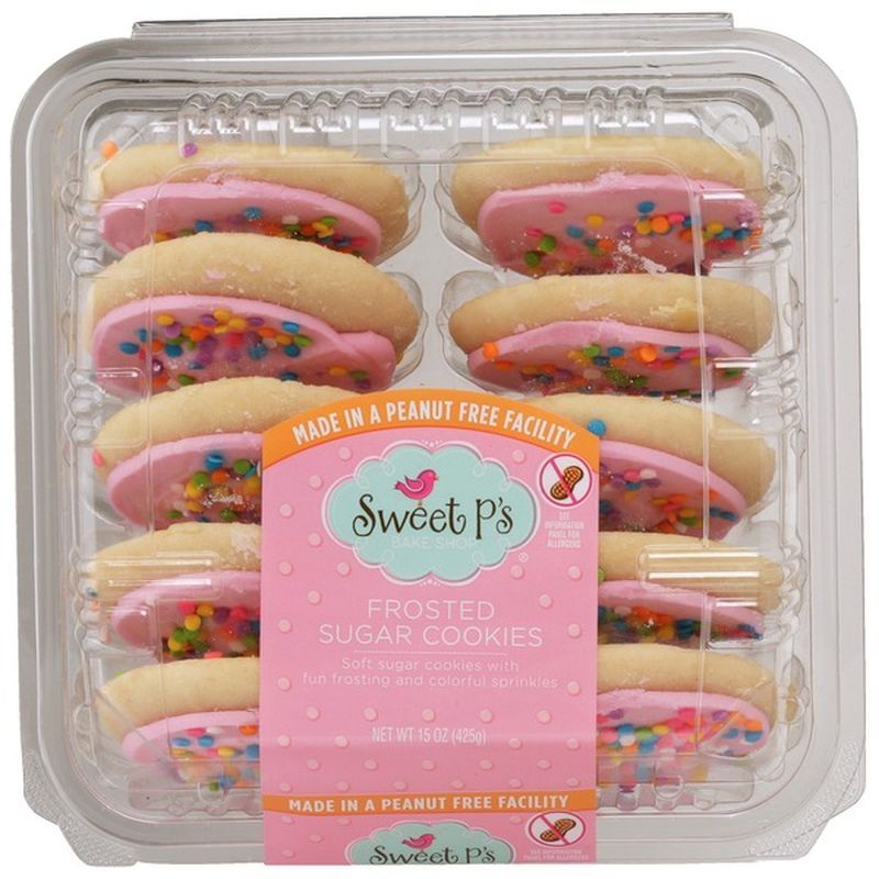 Sweet P's Frosted Sugar Cookies (15 oz) - Instacart