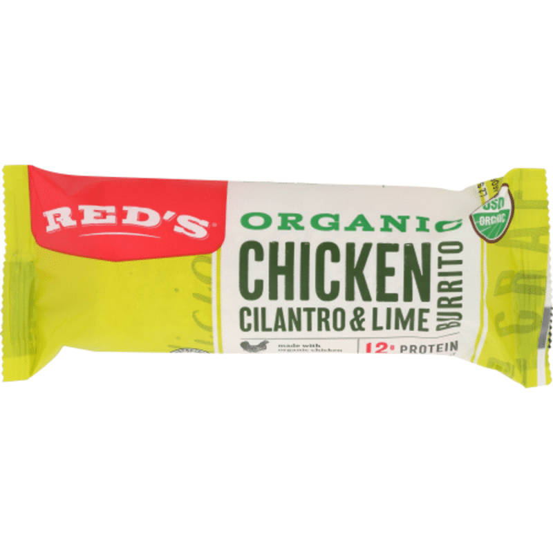 Red's Organic Burrito Chicken Cilantro & Lime (4.5 oz) from Sprouts