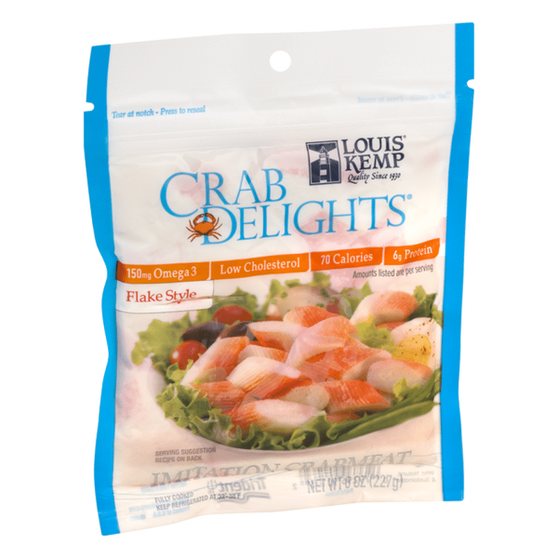 Louis Kemp Crab Delights, Flake Style (8 oz) from HyVee Instacart