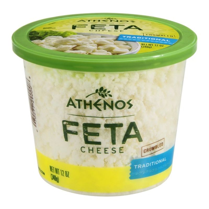 Athenos Traditional Feta Cheese Crumbles (12 oz) from Fred Meyer