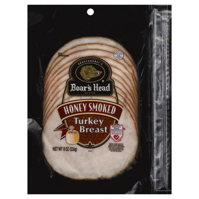 Boar's Head Turkey Breast, Honey, Smoked (8 oz) Instacart