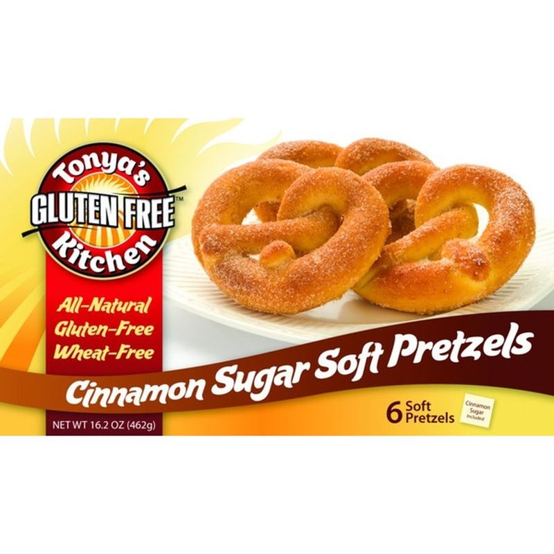 Tonya's Kitchen Gluten-Free Cinnamon Sugar Soft Pretzels