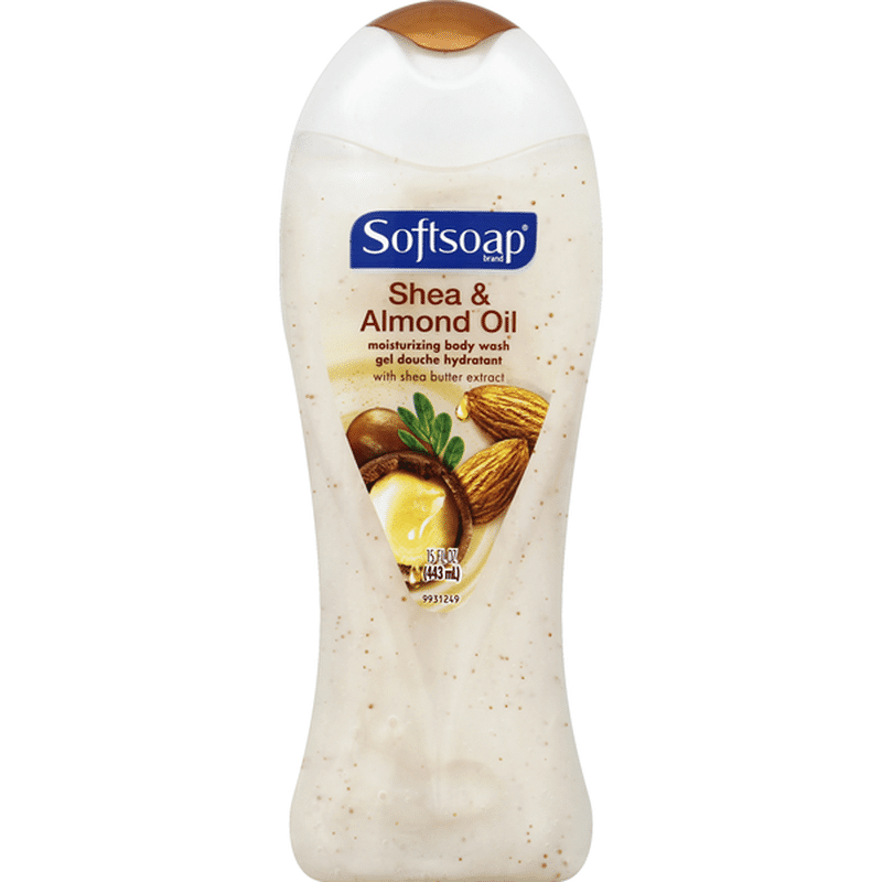 Softsoap Body Butter Moisturizing Body Wash Shea & Almond Oil (15 fl oz