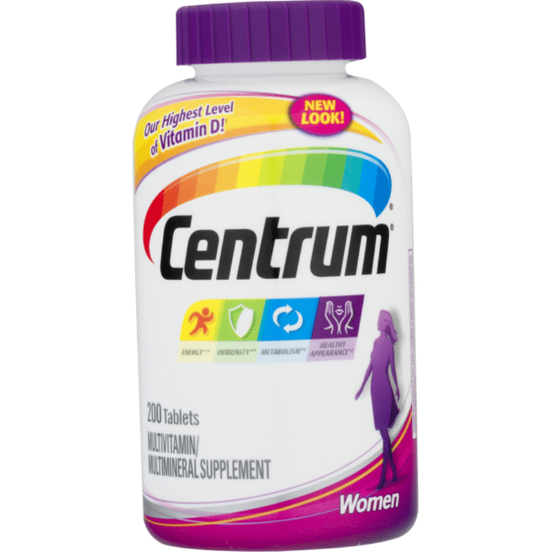 Centrum Multivitamin with Minerals (200 ct) Instacart