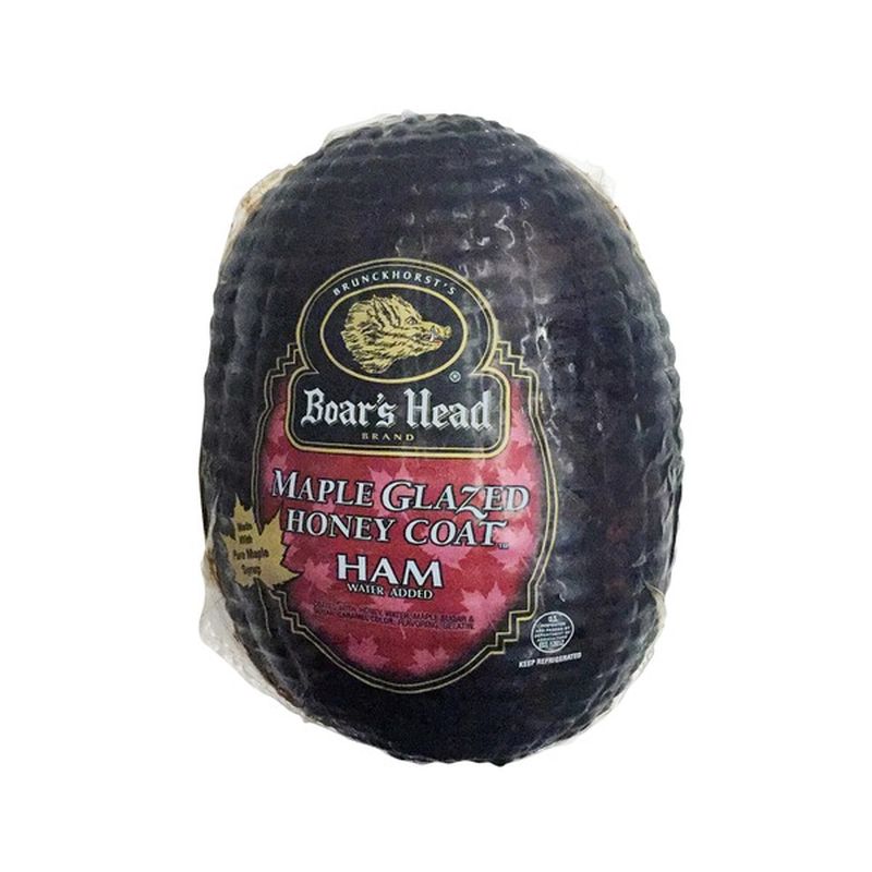 Boar's Head Maple Glazed Honey Coat Ham (per lb) - Instacart