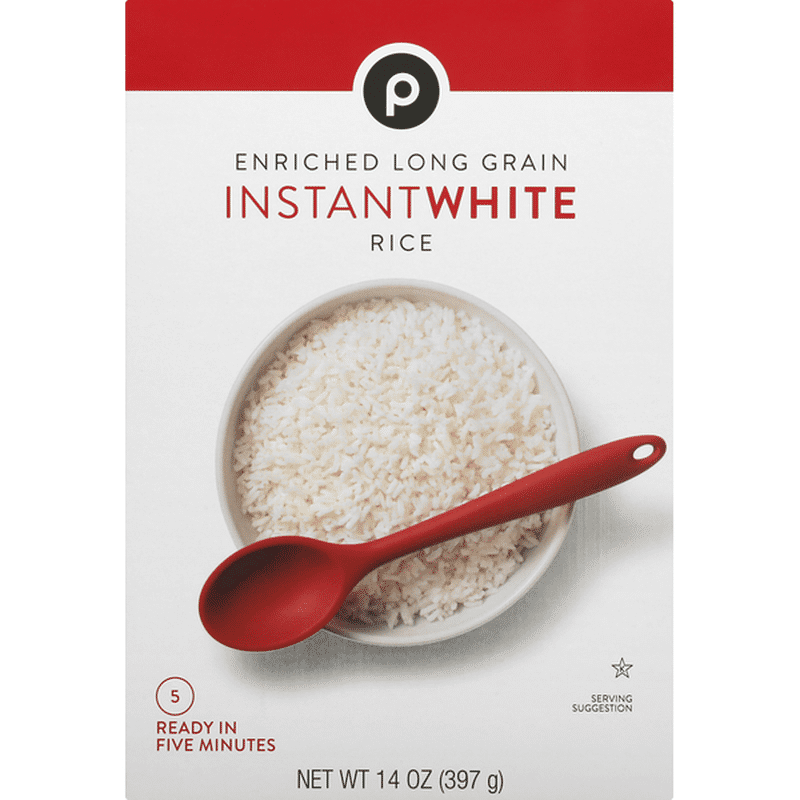Publix Rice, Enriched, Instant White, Long Grain (14 oz) Instacart