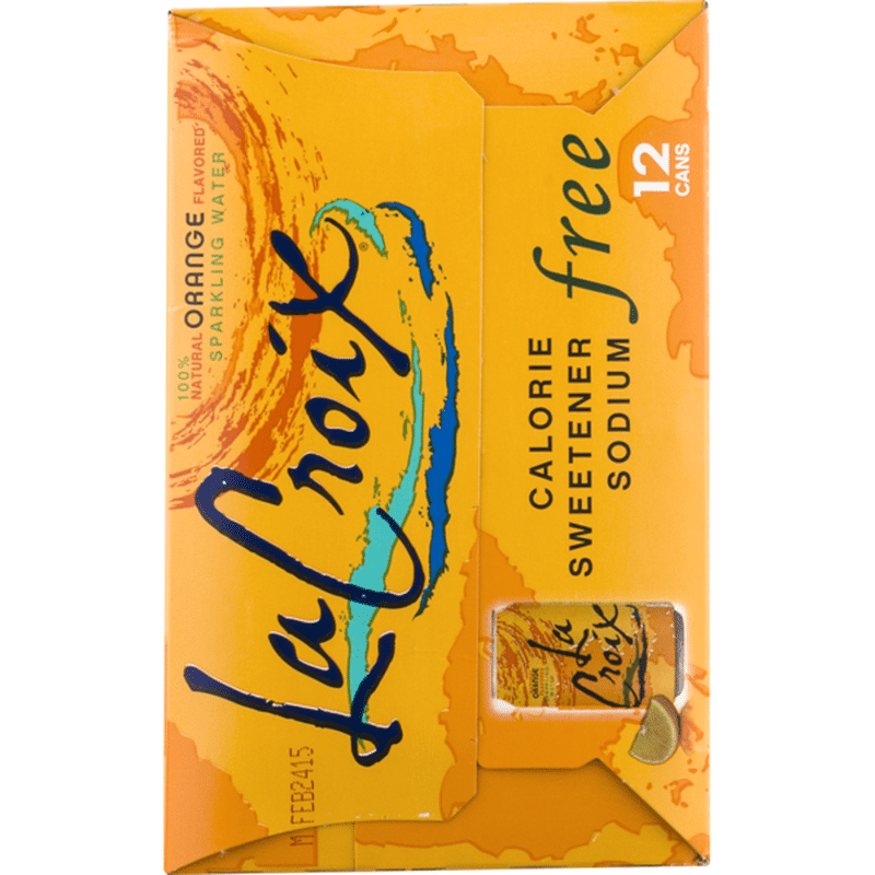 LaCroix Orange Sparkling Water (12 fl oz) from Safeway Instacart