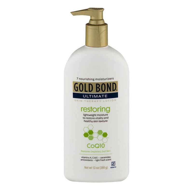 Gold Bond Skin Therapy Lotion, Green Tea & Vitamin C, Restoring (13 oz ...