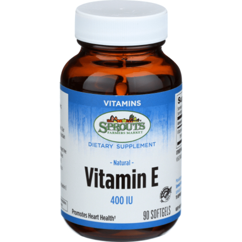 Sprouts 400 IU Vitamin E Capsules (each) Instacart