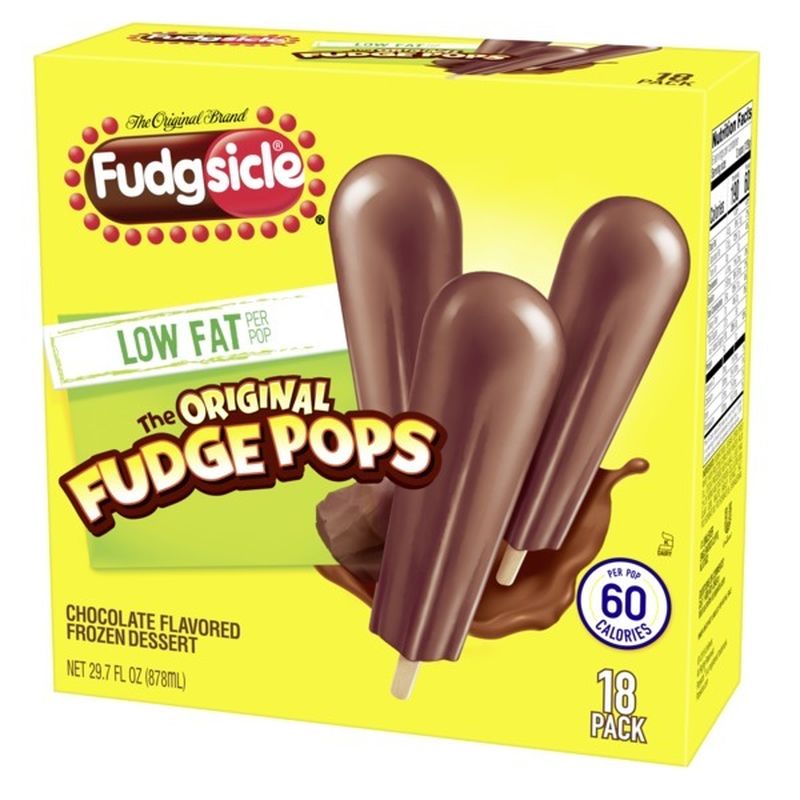 Popsicle Fudge Pops Low Fat (1.65 fl oz) Instacart