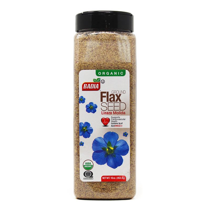 Badia Spices Organic Ground Flax Seed (16 oz) Delivery or Pickup Near