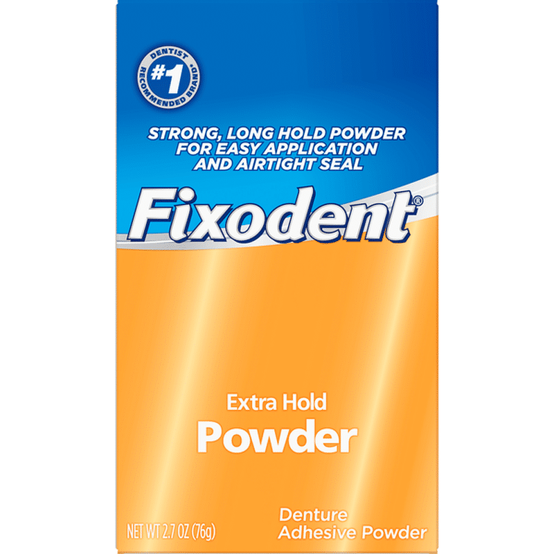 Fixodent Denture Adhesive Powder (2.7 oz) Instacart