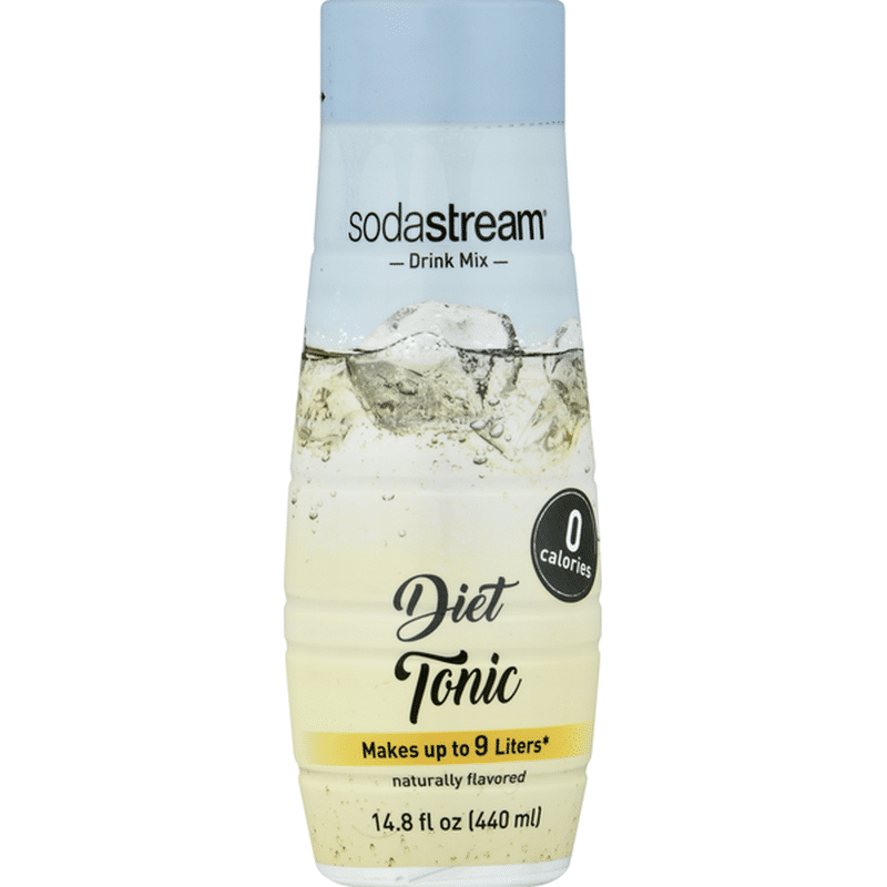 Sodastream Drink Mix, Diet, Tonic (14.8 oz) Instacart