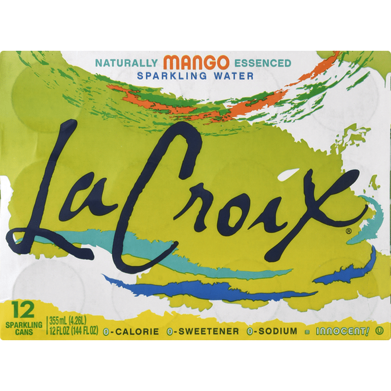 LaCroix Sparkling Water, Mango (12 fl oz) Instacart