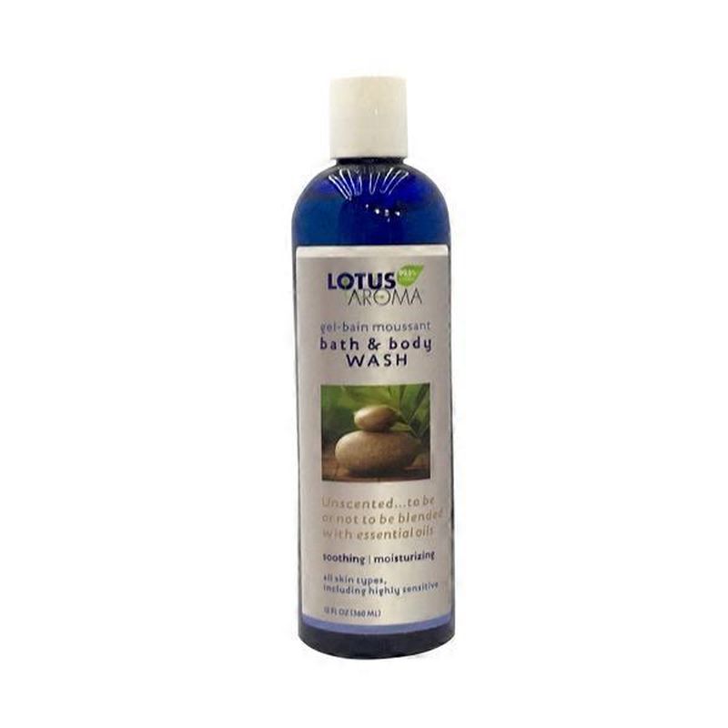 Lotus Aroma Unscented Bath & Body Wash (12.5 fl oz) Instacart