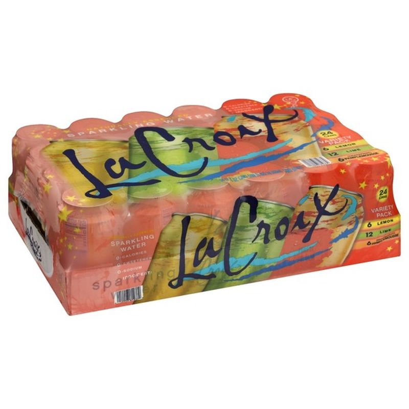 LaCroix Sparkling Water, Lemon, Lime, (Grapefruit) Pamplemousse