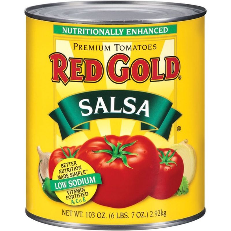 Red Gold Nutritionally Enhanced Salsa (103 oz) Instacart