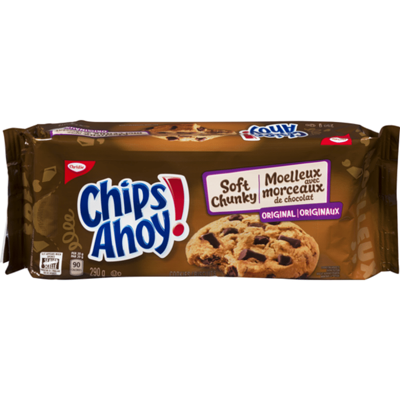 Chips Ahoy! Original Soft Chunky Cookies (290 g) Instacart