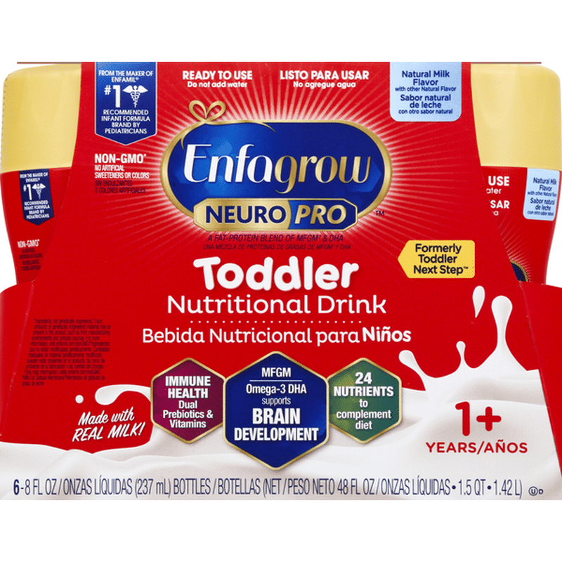 Enfagrow® Premium Toddler Next Step Natural Milk Flavor Milk Drink (8