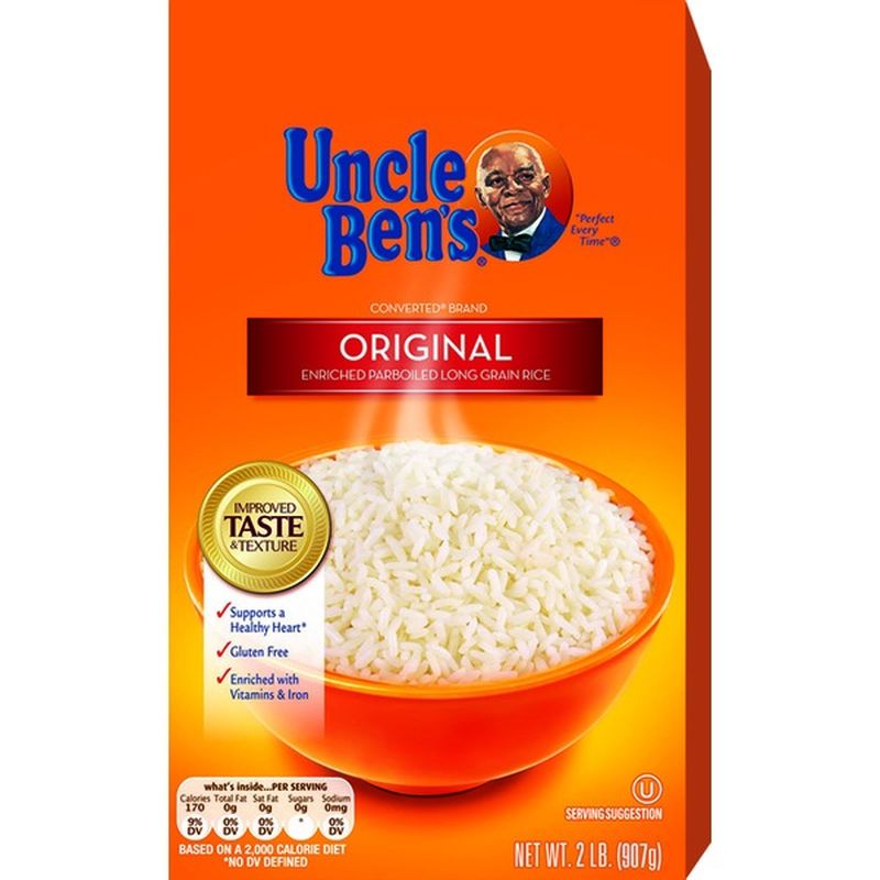 Uncle Ben's Original Converted Brand Enriched Parboiled Long Grain Rice ...