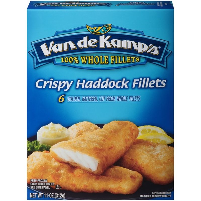 Van de Kamp's Haddock Fillets Crispy (11 oz) from Shaw 's Instacart