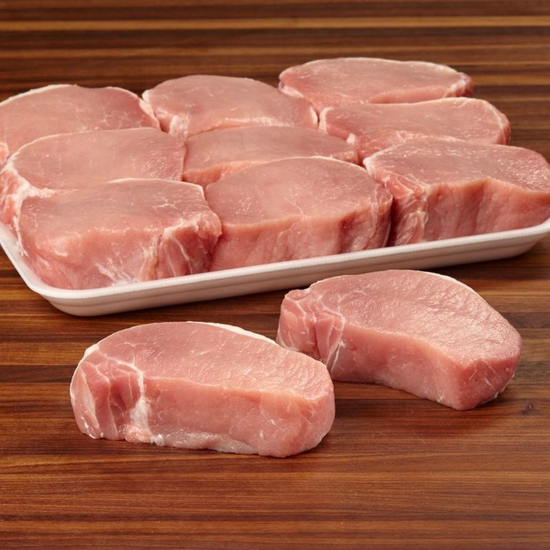 Kirkland Signature Pork Loin Top Loin Chops Boneless Per Lb Instacart