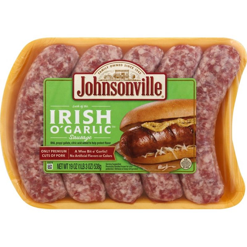 Irish O Garlic Sausage