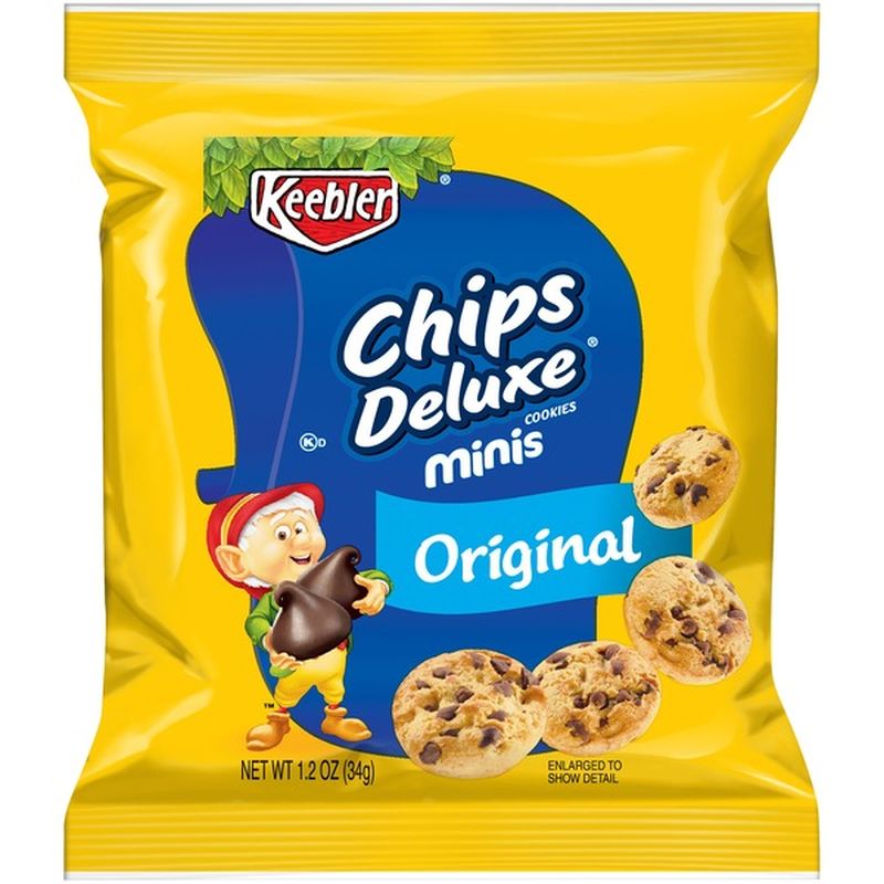 Keebler Chips Deluxe Minis Original Cookies (1.2 oz) - Instacart