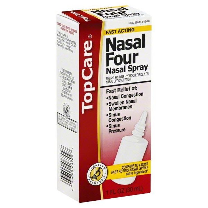 prescription nasal decongestant spray