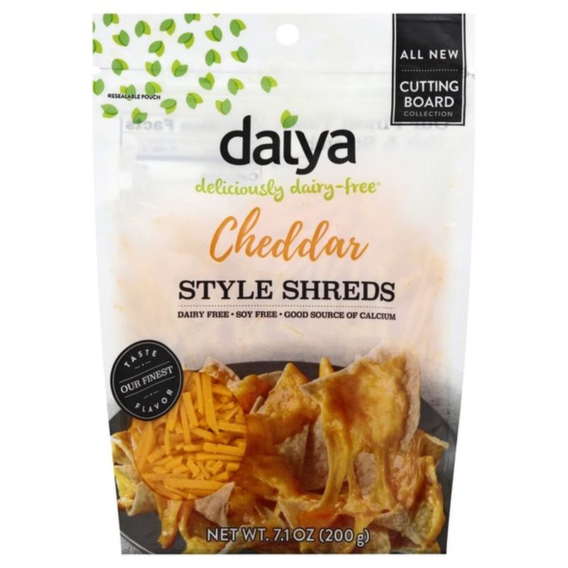 Daiya Cheese Shreds, Cheddar Style (7.1 Oz) From Andronico's Community ...