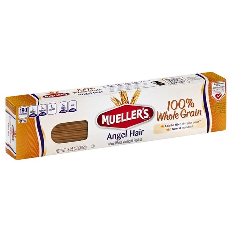 Mueller's 100 Whole Grain Angel Hair Pasta (13.25 oz) from Food Lion Instacart
