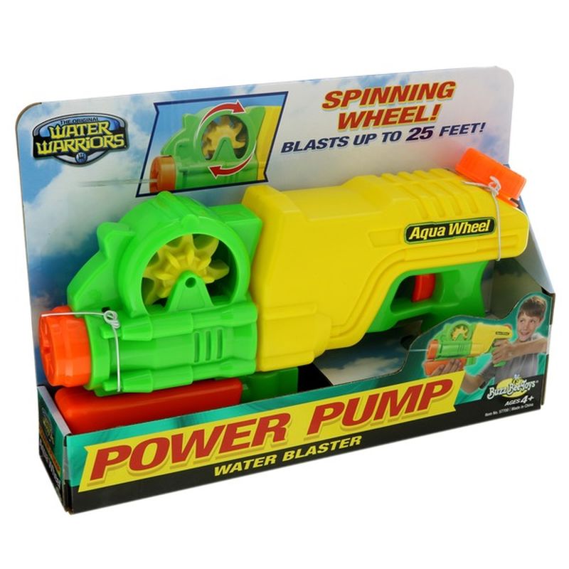 Water Warriors Aqua Wheel Power Pump Water Blaster