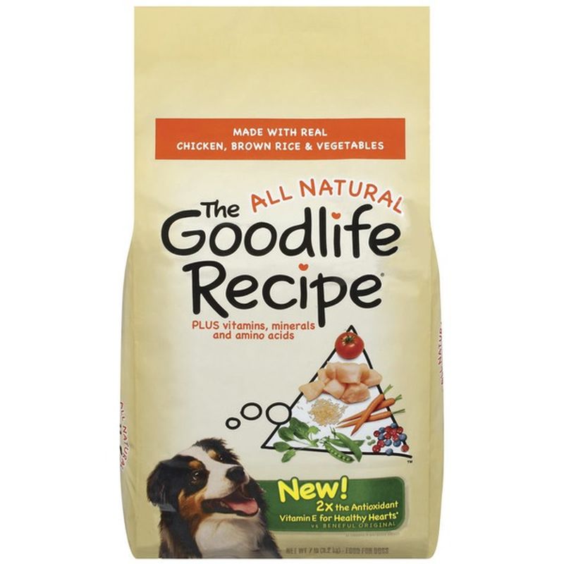 dog food with dried vegetables