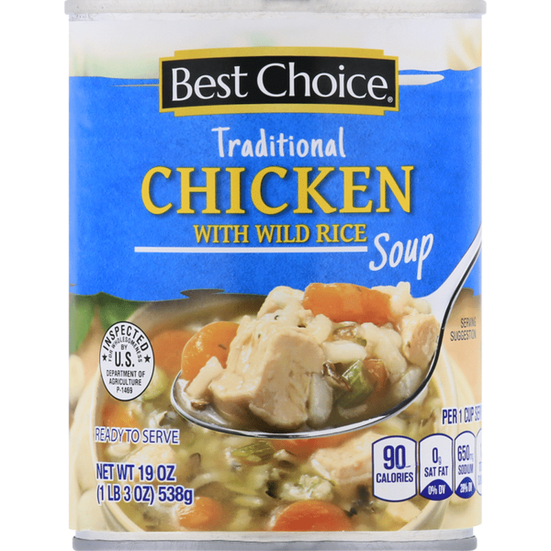 Best Choice Soup, Chicken, Traditional (19 oz) - Instacart