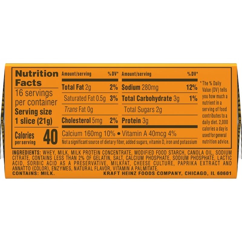Kraft Velveeta Original Cheese Slices (16 ct) from Smart & Final