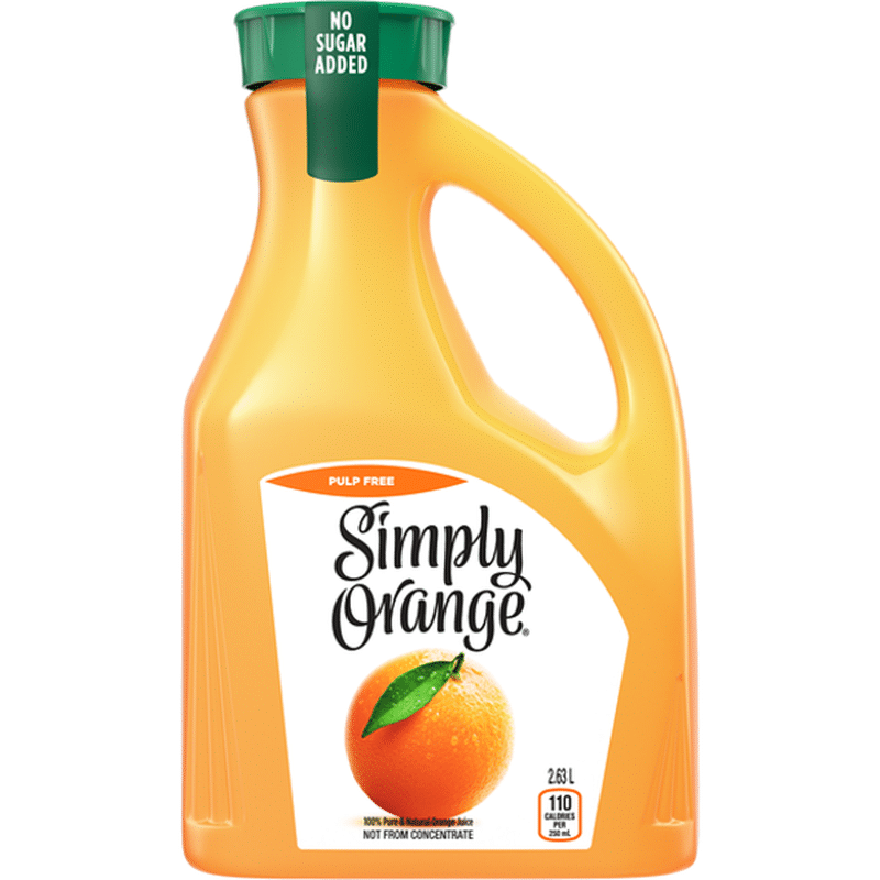 100% Pulp Free Orange Juice