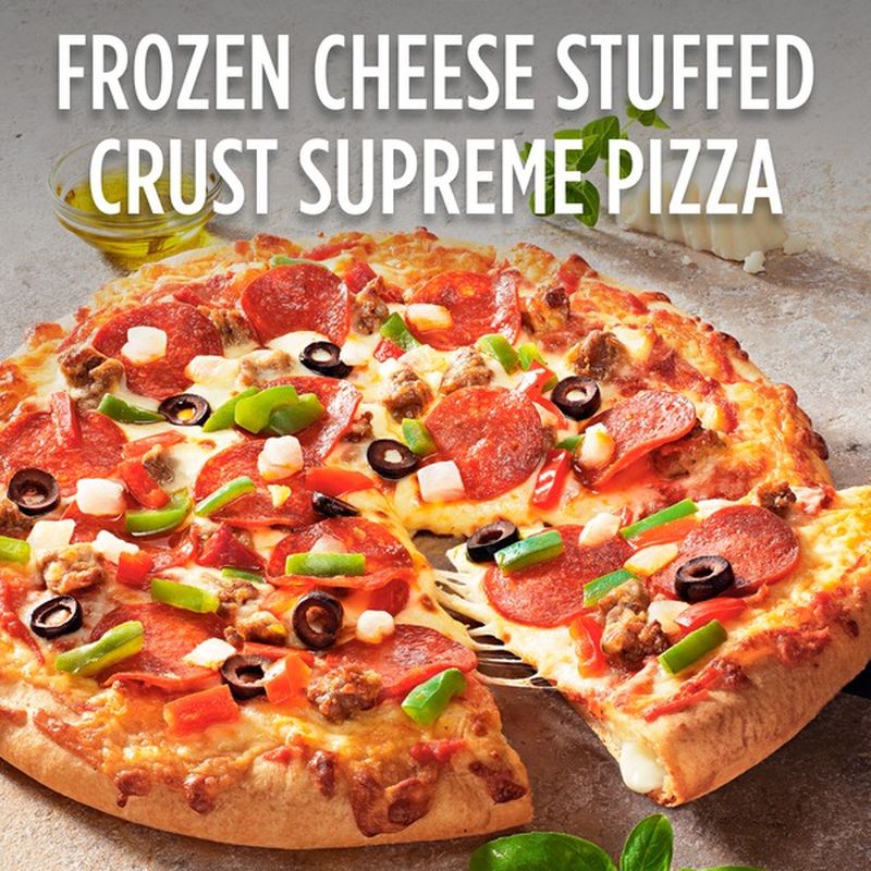 sam's choice stuffed crust supreme pizza